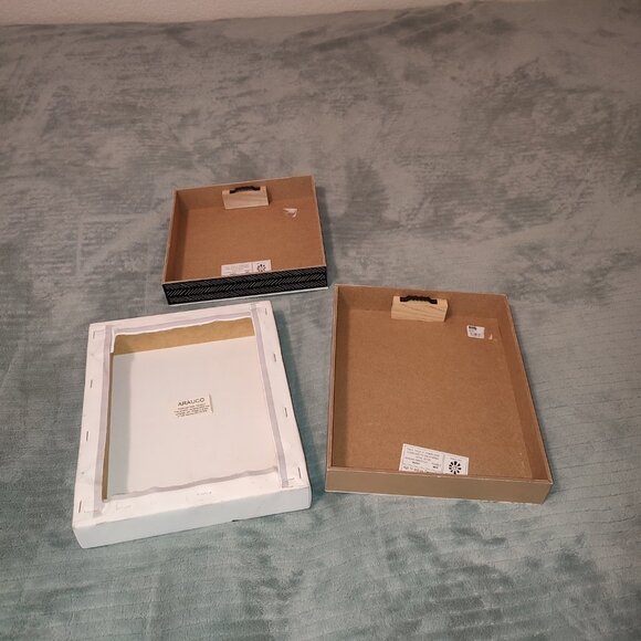 3 Signs Home Decor Wooden Canvas Love Brings us home smell the roses life Quotes - Picture 12 of 12